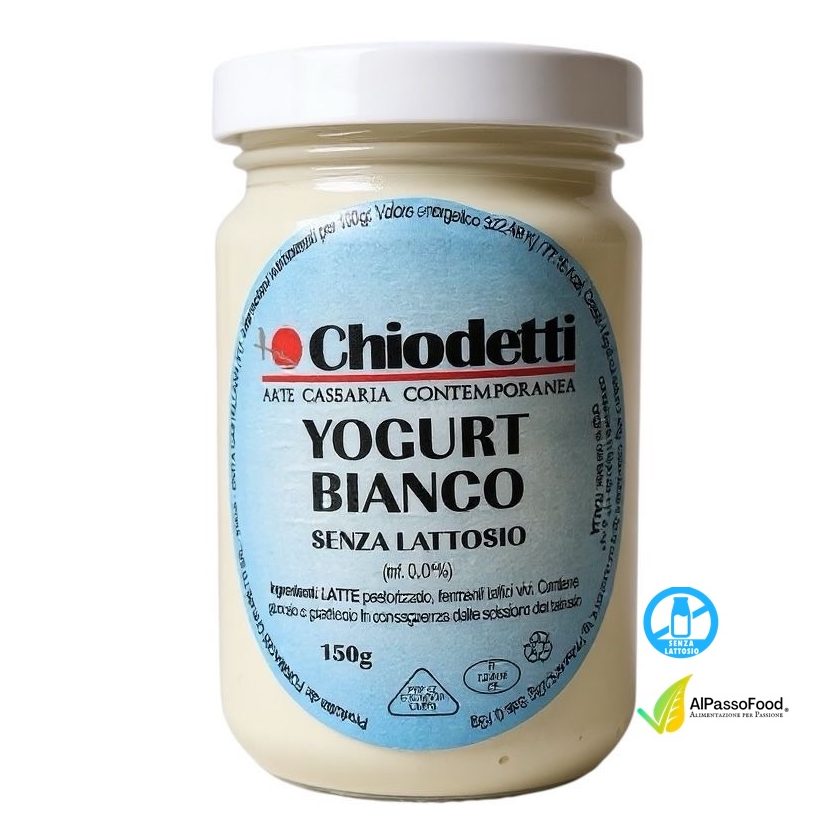 yogurt bianco senza lattosio