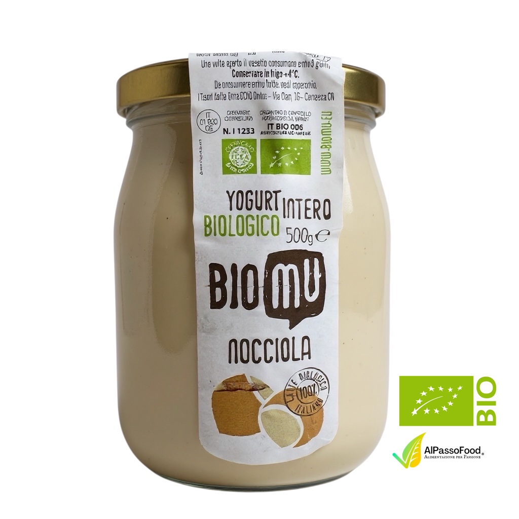 Yogurt Intero alla Nocciola Biologico