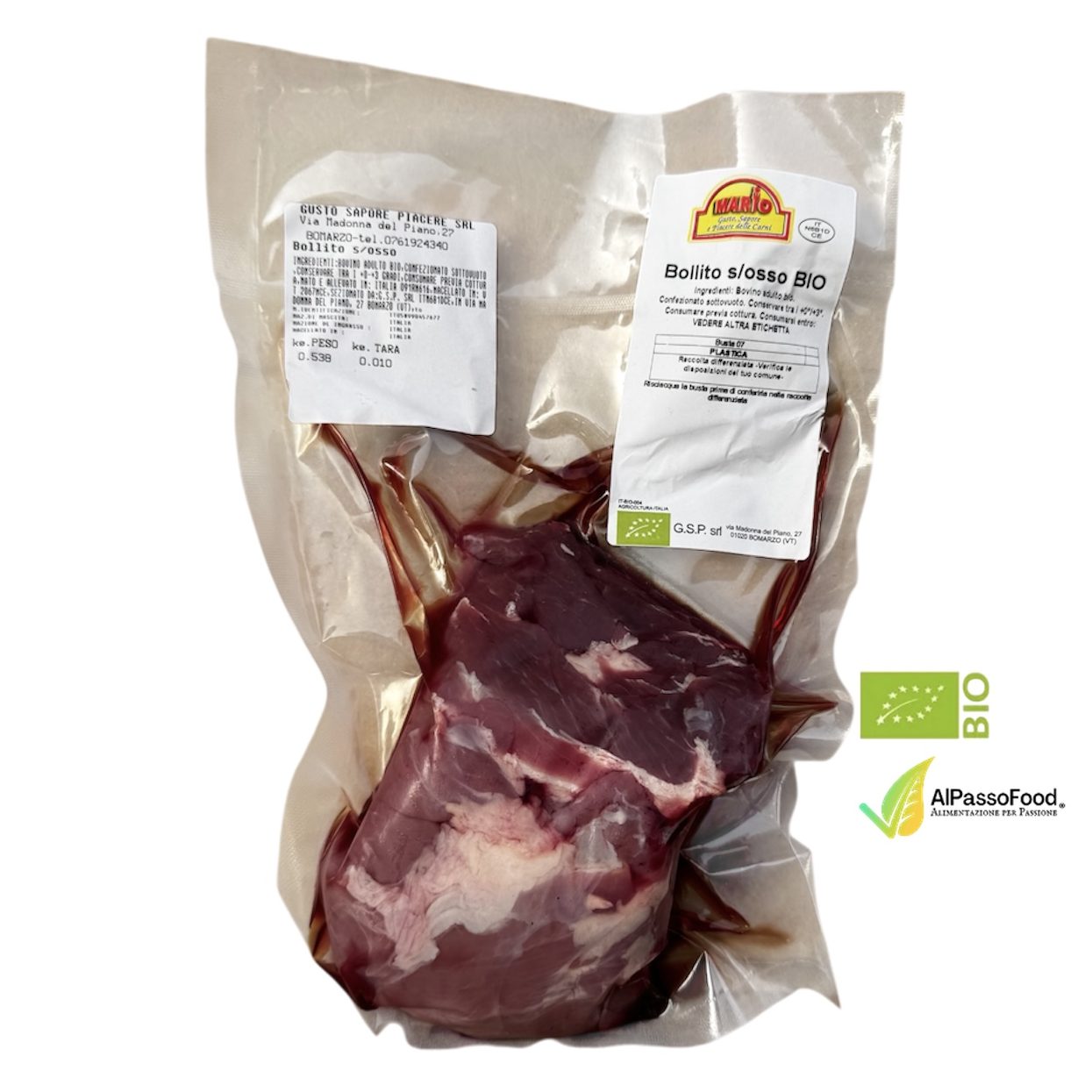 Bollito senz'osso biologico