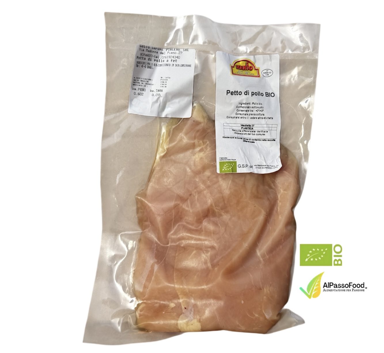 Petto di Pollo a Fette Biologico