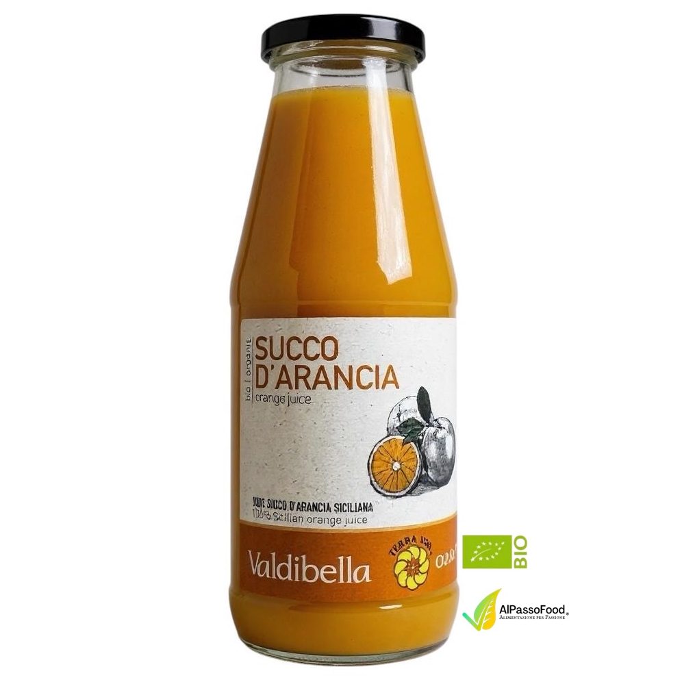 Succo d'Arancia Biologico arance siciliane
