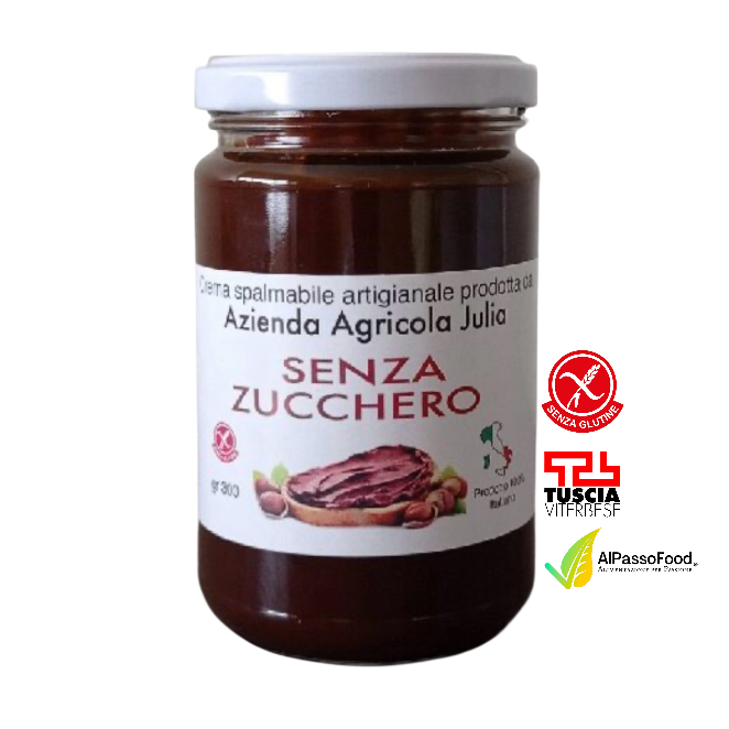 crema spalmabile senza zucchero