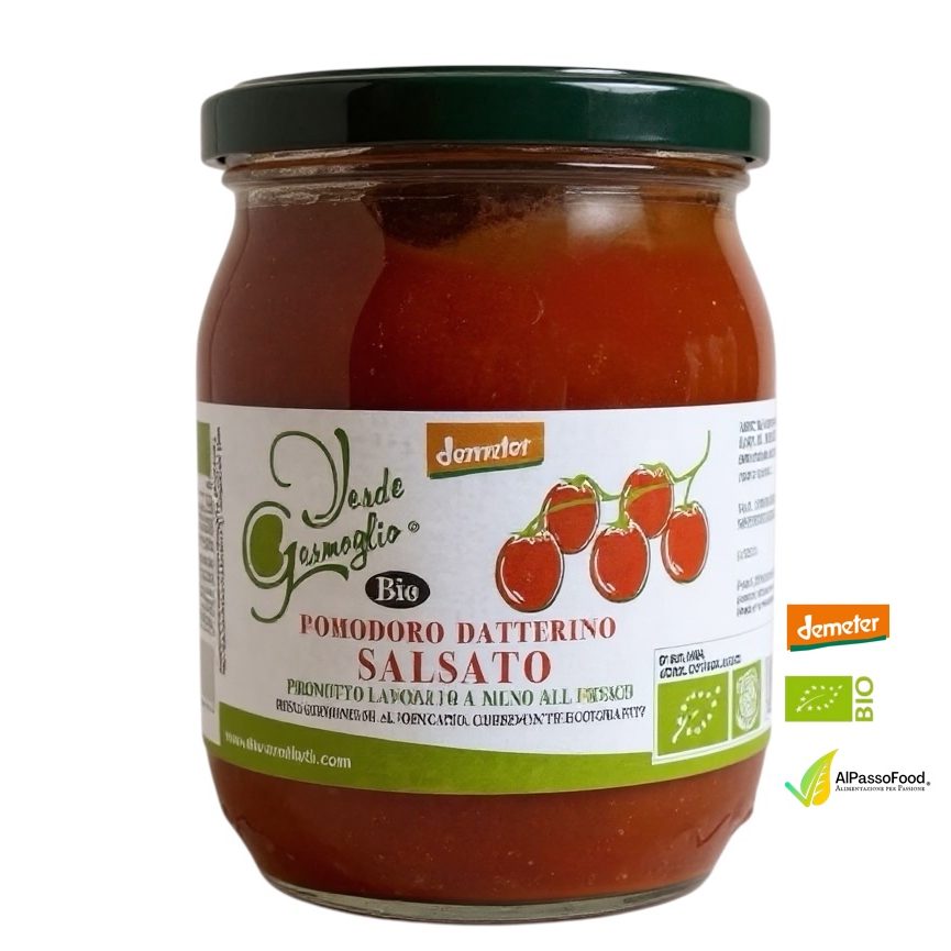 pomodoro datterino salsato biodinamico
