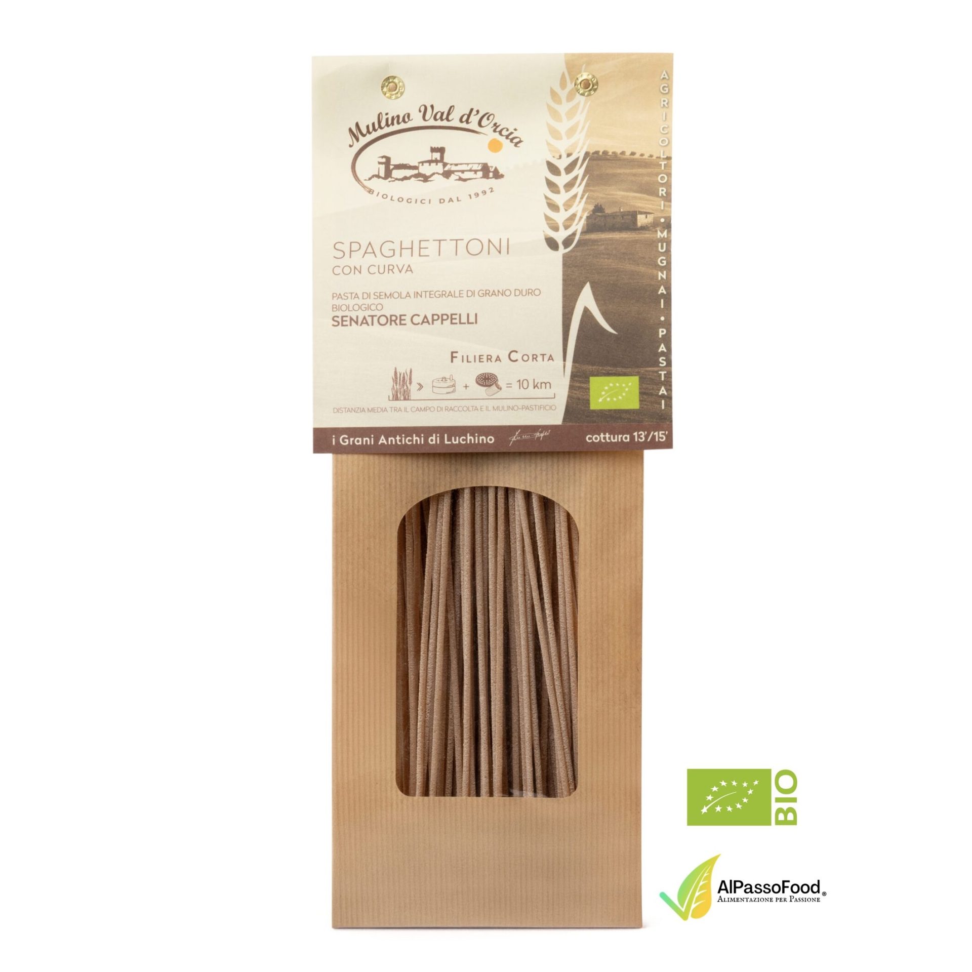 Spaghettoni con Curva Senatore Cappelli® Biologico 400g