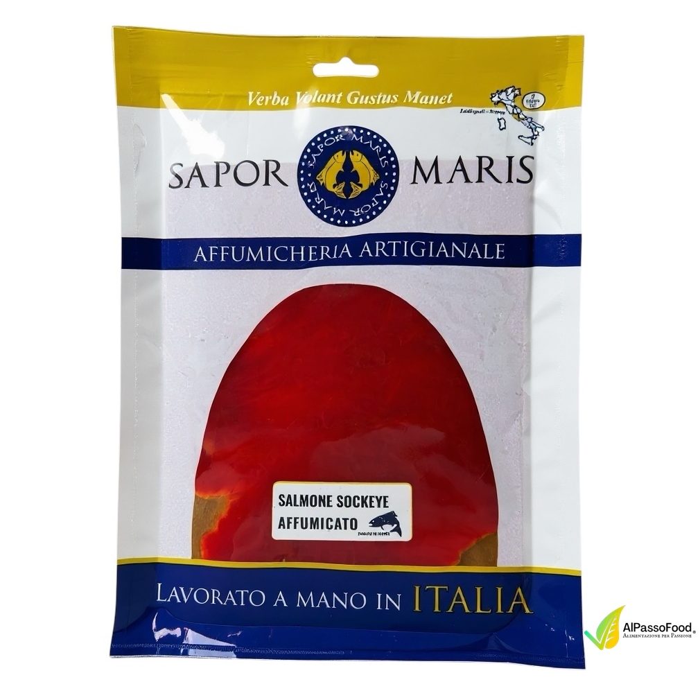 Salmone Selvaggio Sockeye Affumicato