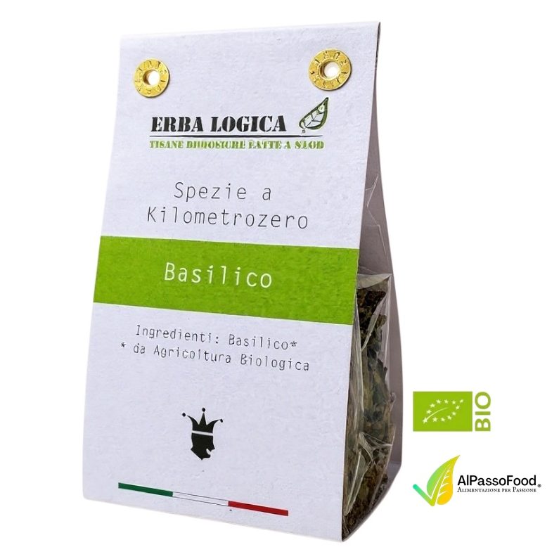 Basilico Essiccato Biologico