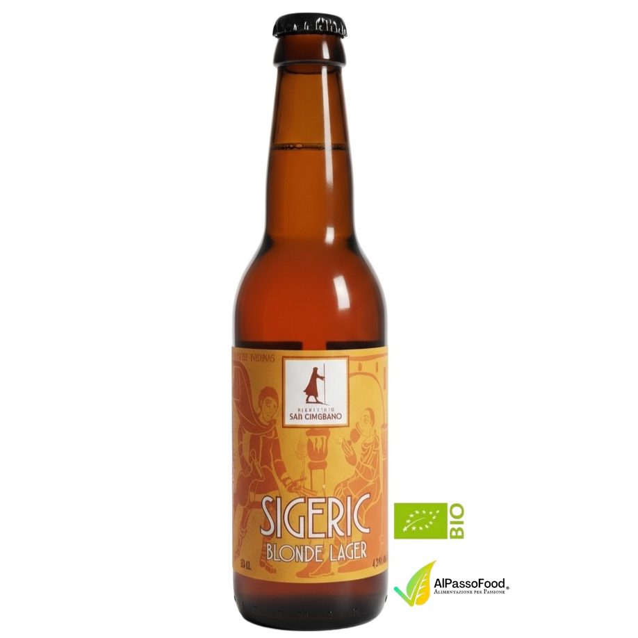 Birra Sigeric Blonde Lager Biologica