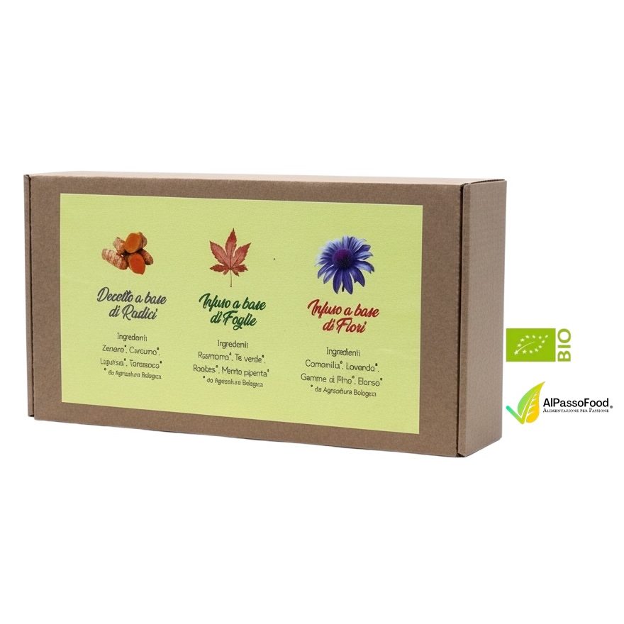 Cofanetto Degustazione Radici Foglie e Fiori Biologico