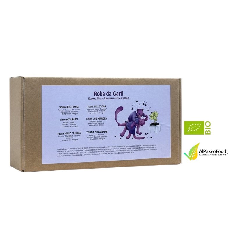 Cofanetto Tisane Roba da Gatti Biologico