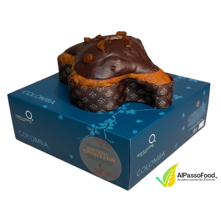 Colomba Naturale Albicocca, Fondente e Rum