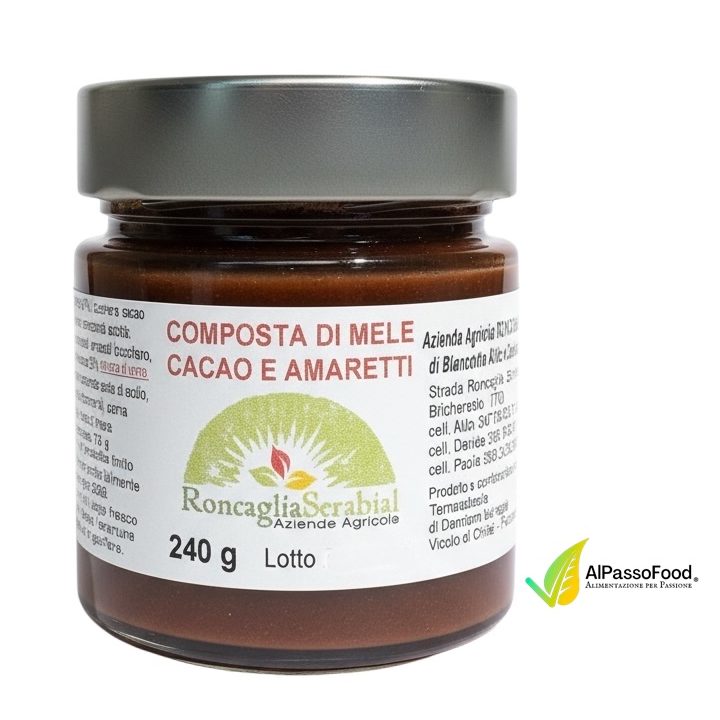Composta di Mele Cacao e Amaretti