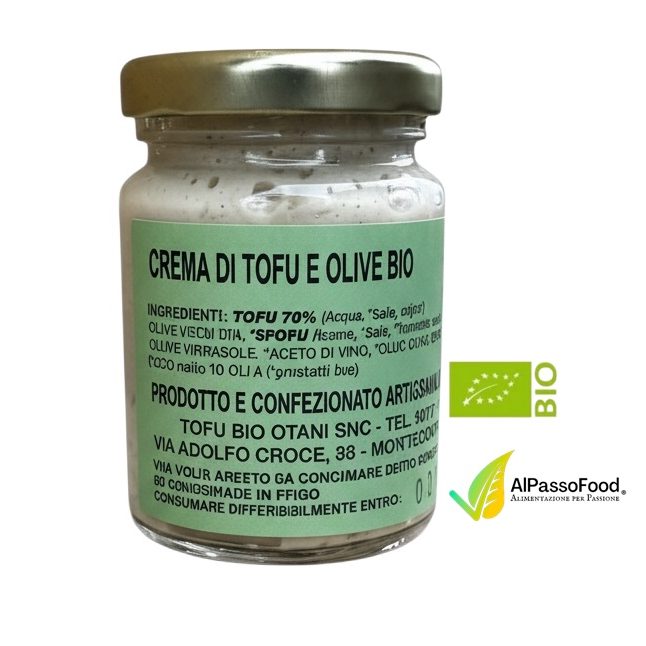 Crema di Tofu e Olive Biologica