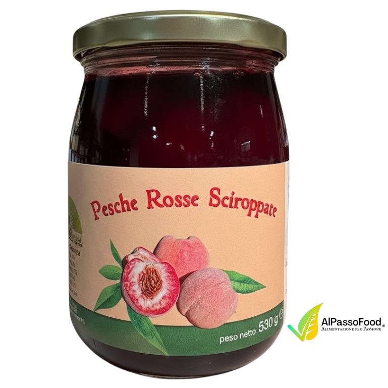 Pesche Rosse Sciroppate