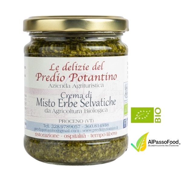 Crema di Erbe Selvatiche Miste Biologica