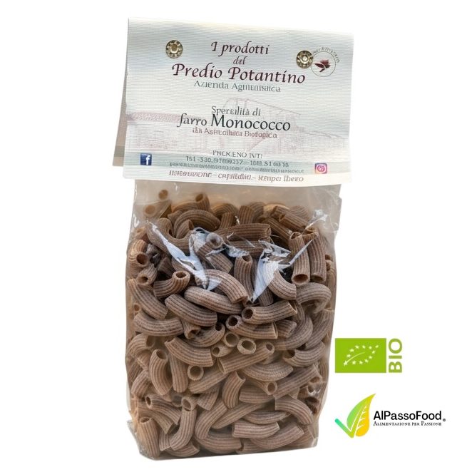 Sedanini Rigati di Farro Monococco Biologico