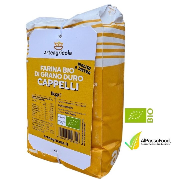 Farina Senatore Cappelli Grano Duro Biologica