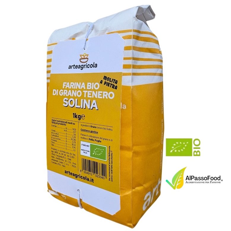 Farina Solina Grano Tenero Biologica