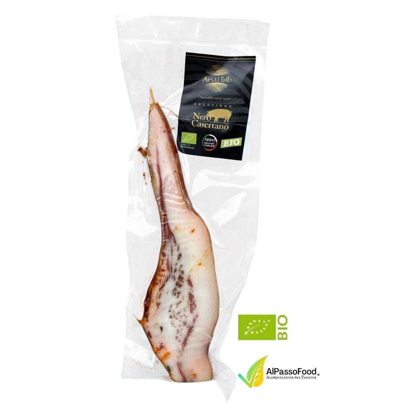 Guanciale di Maiale Nero Casertano Biologico