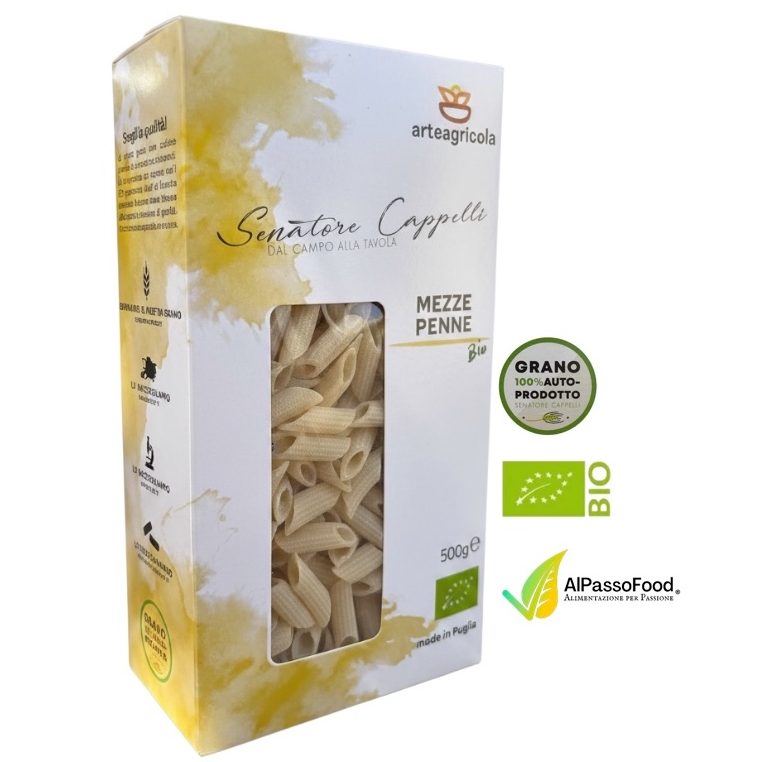 Mezze Penne Rigate Senatore Cappelli Biologiche