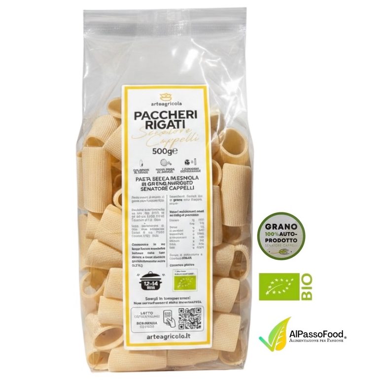 Paccheri Rigati Senatore Cappelli Biologici