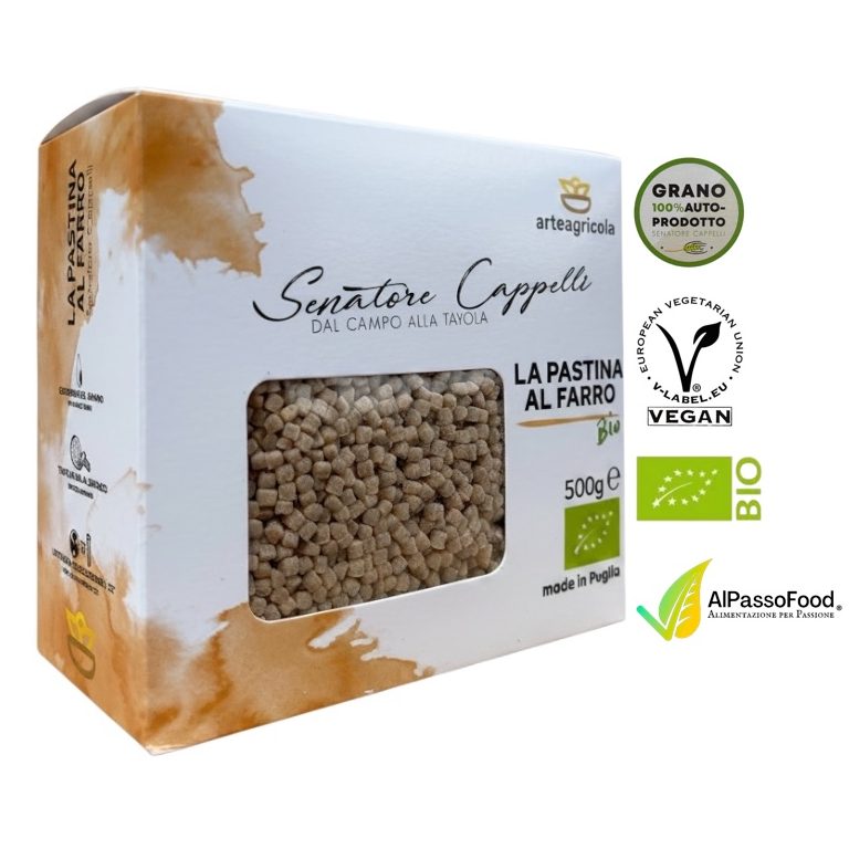 Pastina al Farro e Senatore Cappelli Biologica