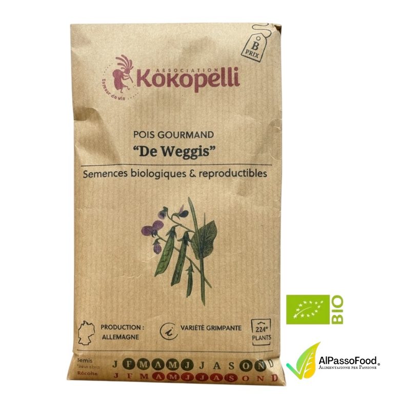 Semi di Pisello Mangiatutto De Weggis Biologico