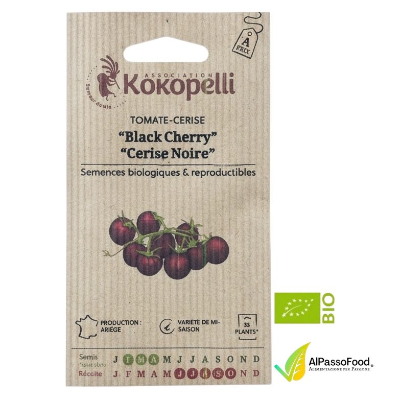 Semi di Pomodoro Ciliegino Nero Black Cherry