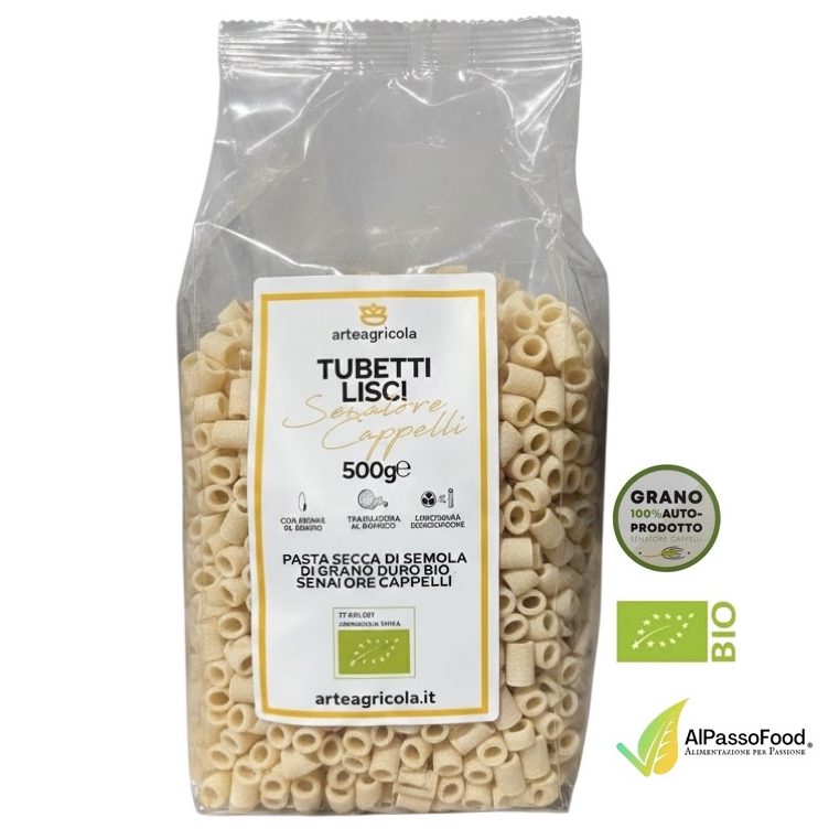 Tubetti Lisci Senatore Cappelli Biologici