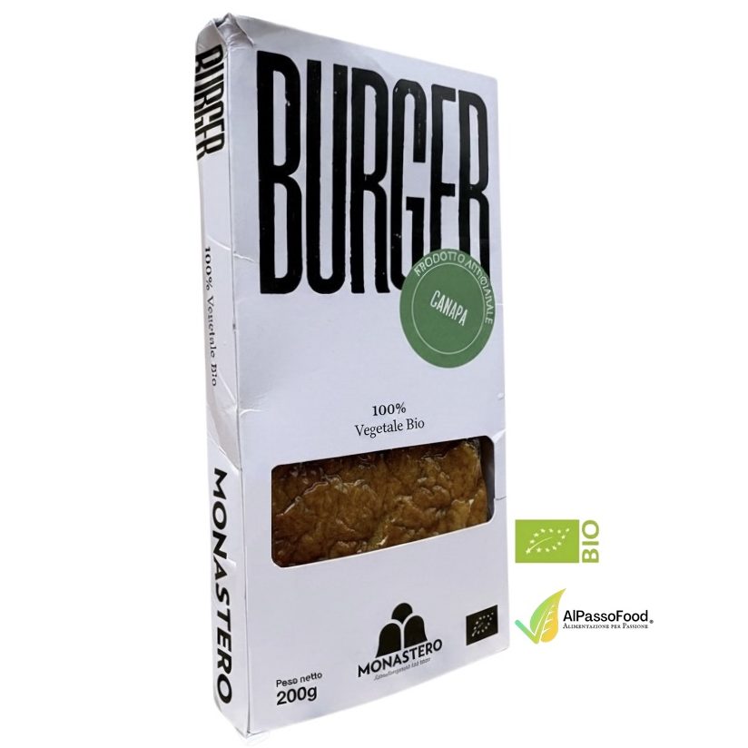 Burger di Canapa Biologico