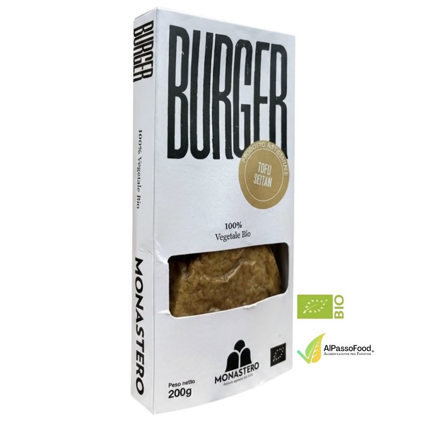 Burger di Tofu e Seitan Biologico