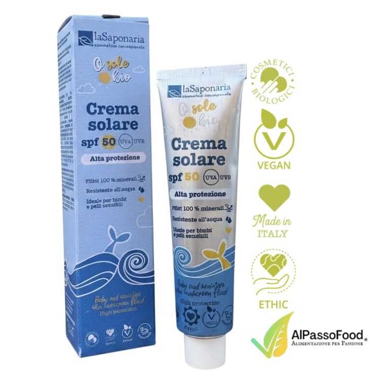 Crema Solare SPF 50 Biologica