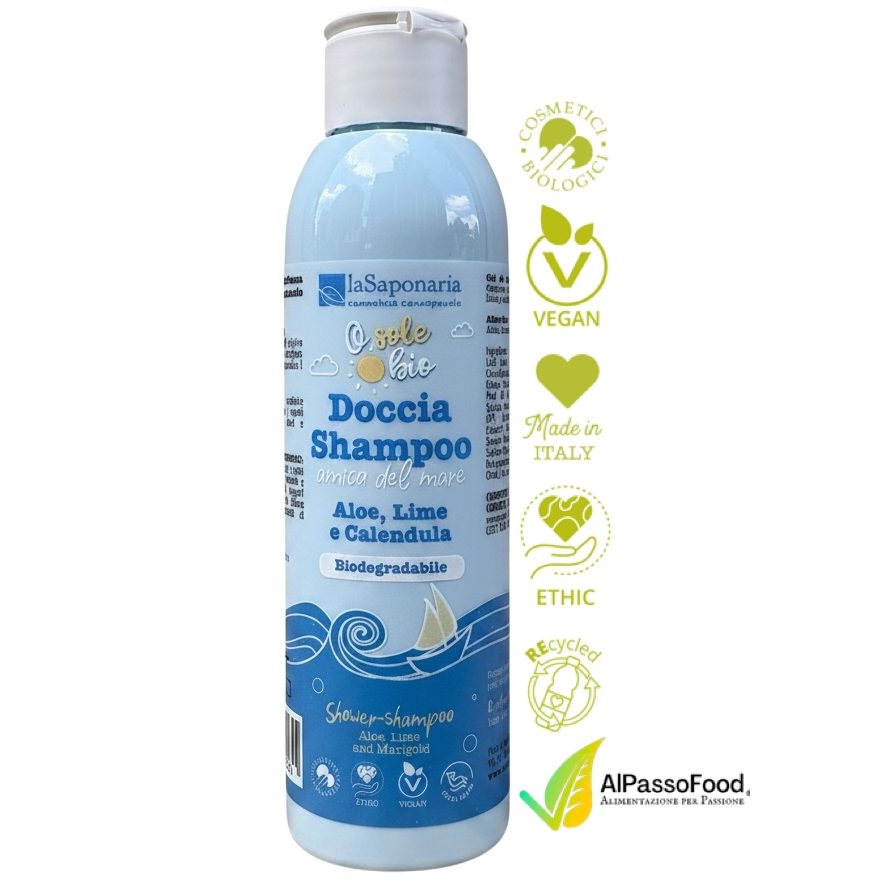 Doccia Shampoo Biodegradabile Biologico