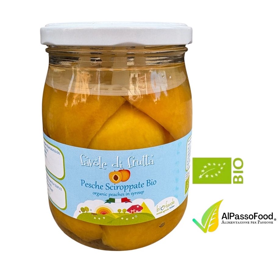 Pesche Sciroppate Biologiche