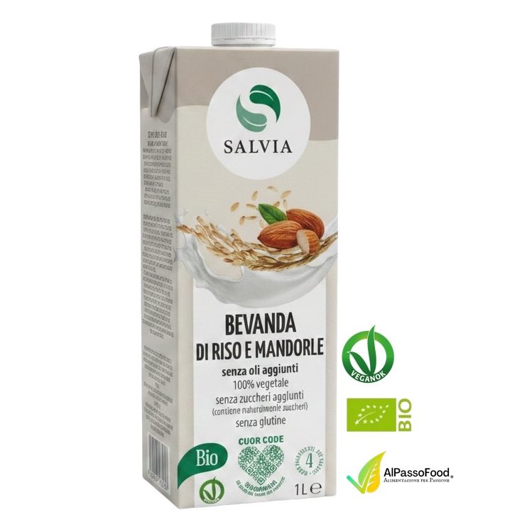 Bevanda di Riso e Mandorle Biologici