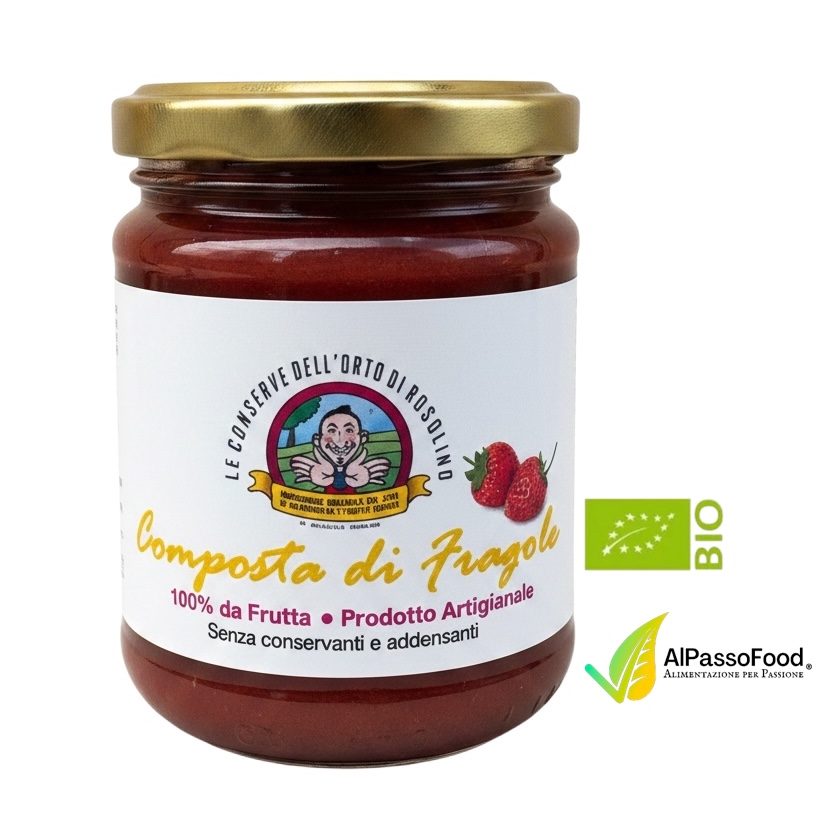 Composta di Fragole Biologica