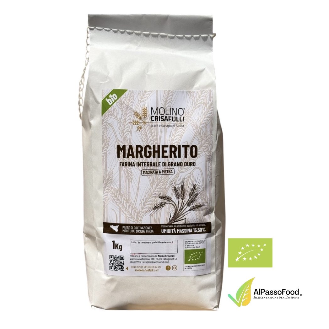 Farina Integrale di Grano Duro Margherito Biologica