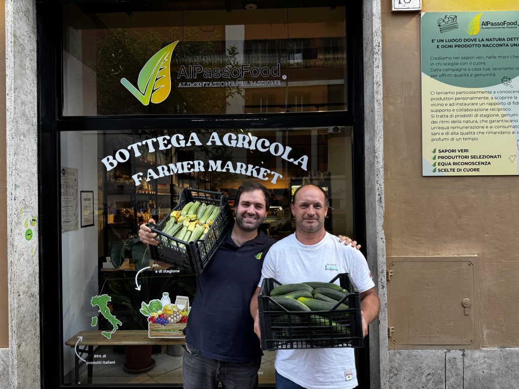 Luca di Verde Ambiente Società Bio con Lorenzo