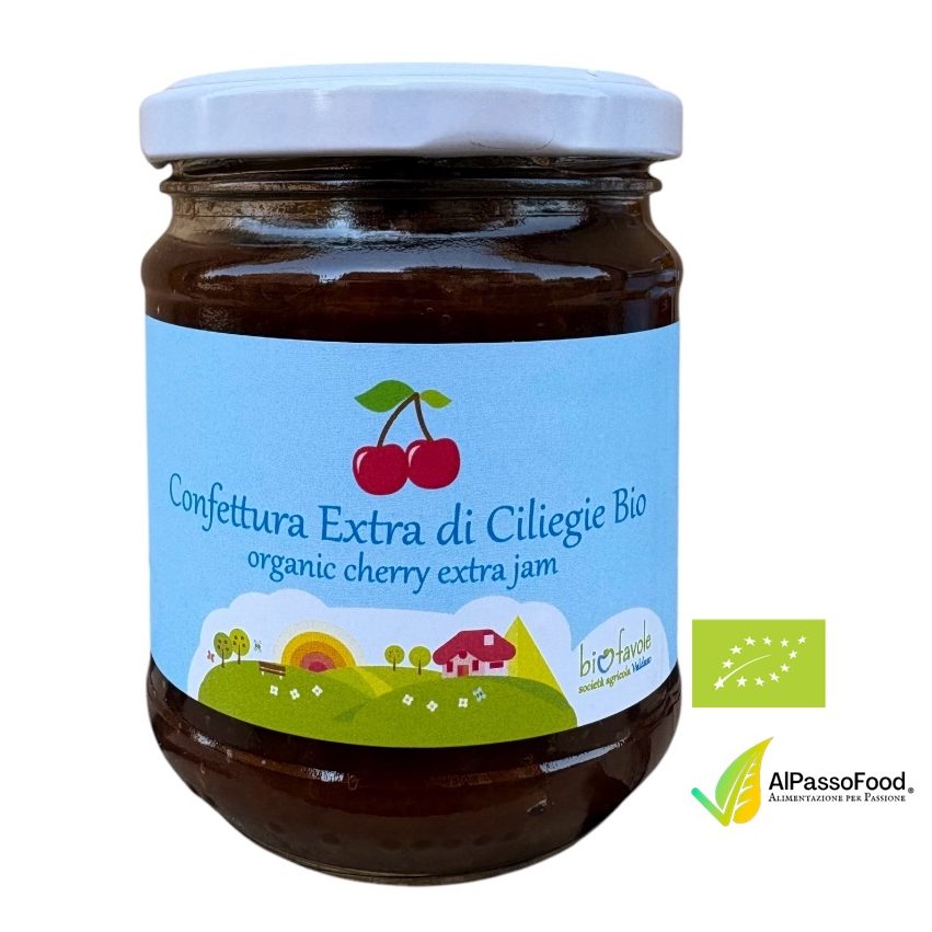 Confettura Extra di Ciliegie Biologica