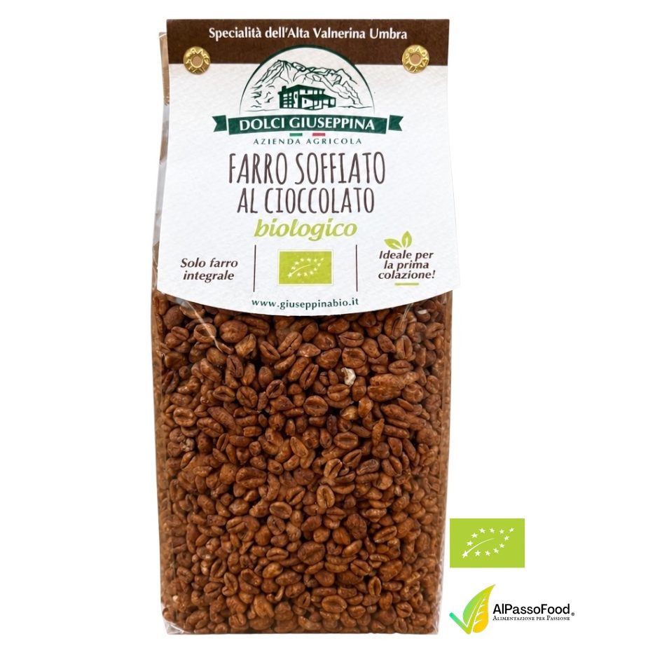 Farro Soffiato al Cioccolato Biologico