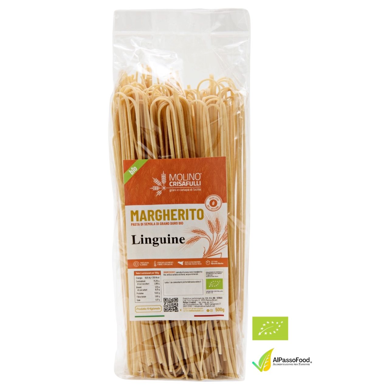 Linguine di Semola Margherito Biologiche