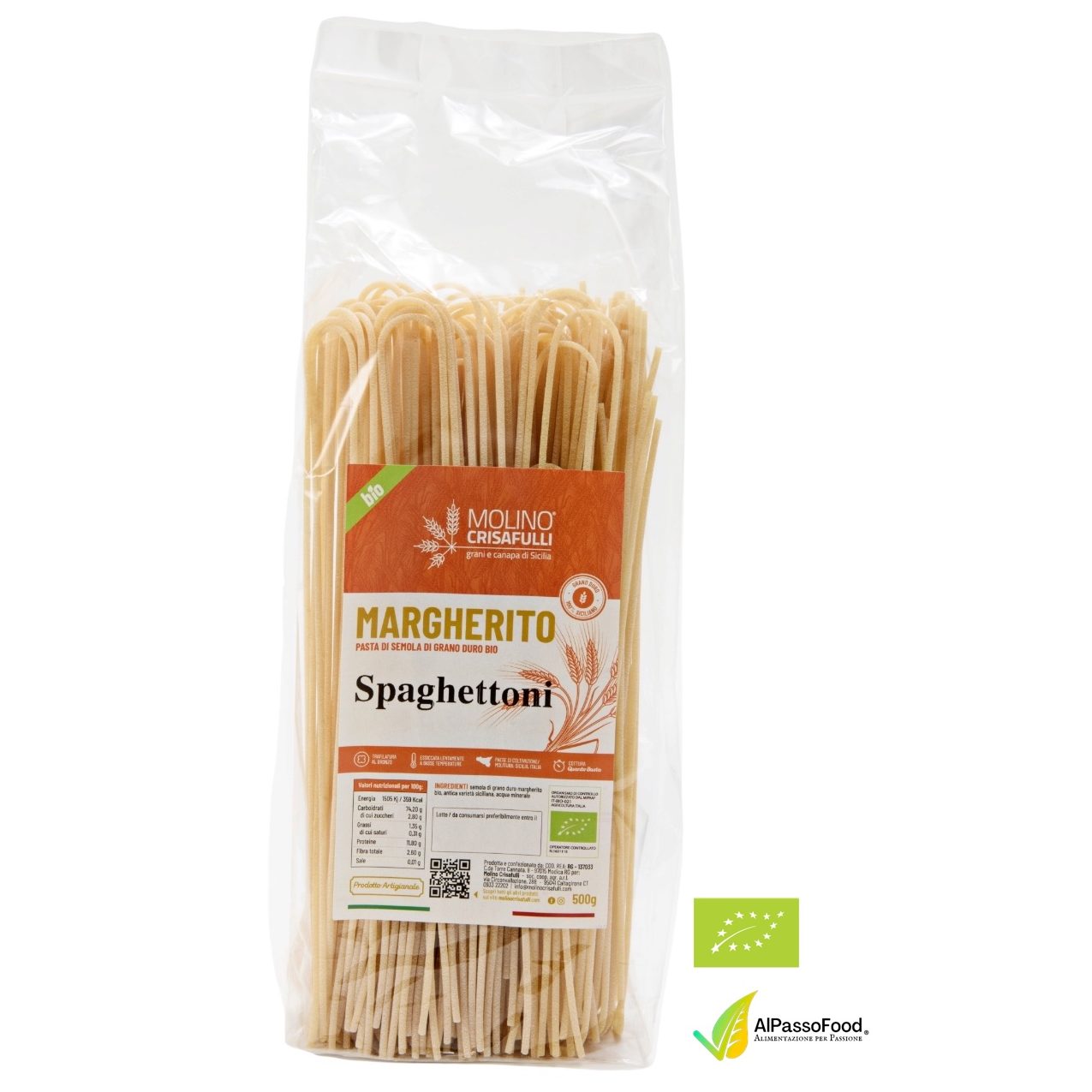 Spaghettoni di Semola Margherito Biologici
