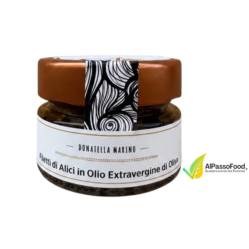 Filetti di Alici in Olio Extravergine di Oliva