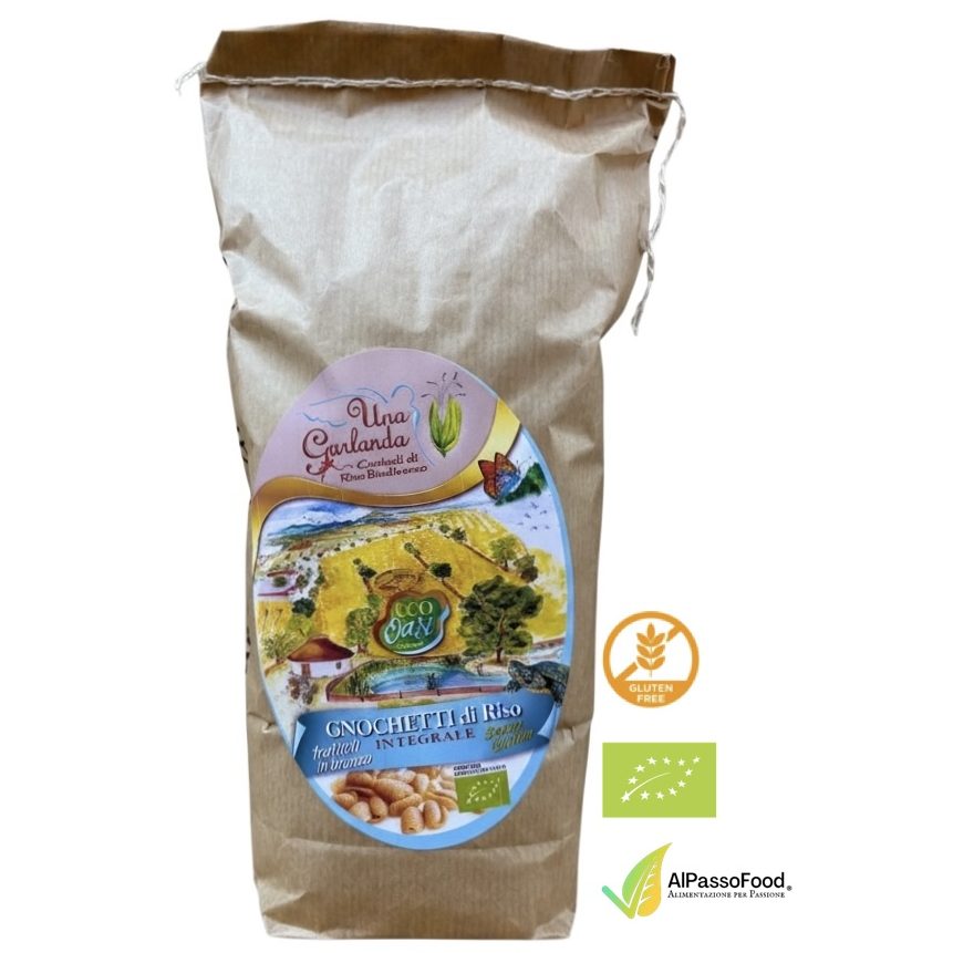 Gnocchetti di Riso Integrale Biologici