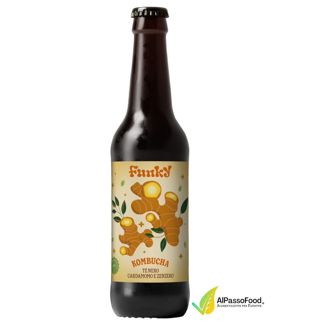 Kombucha Cardamomo e Zenzero