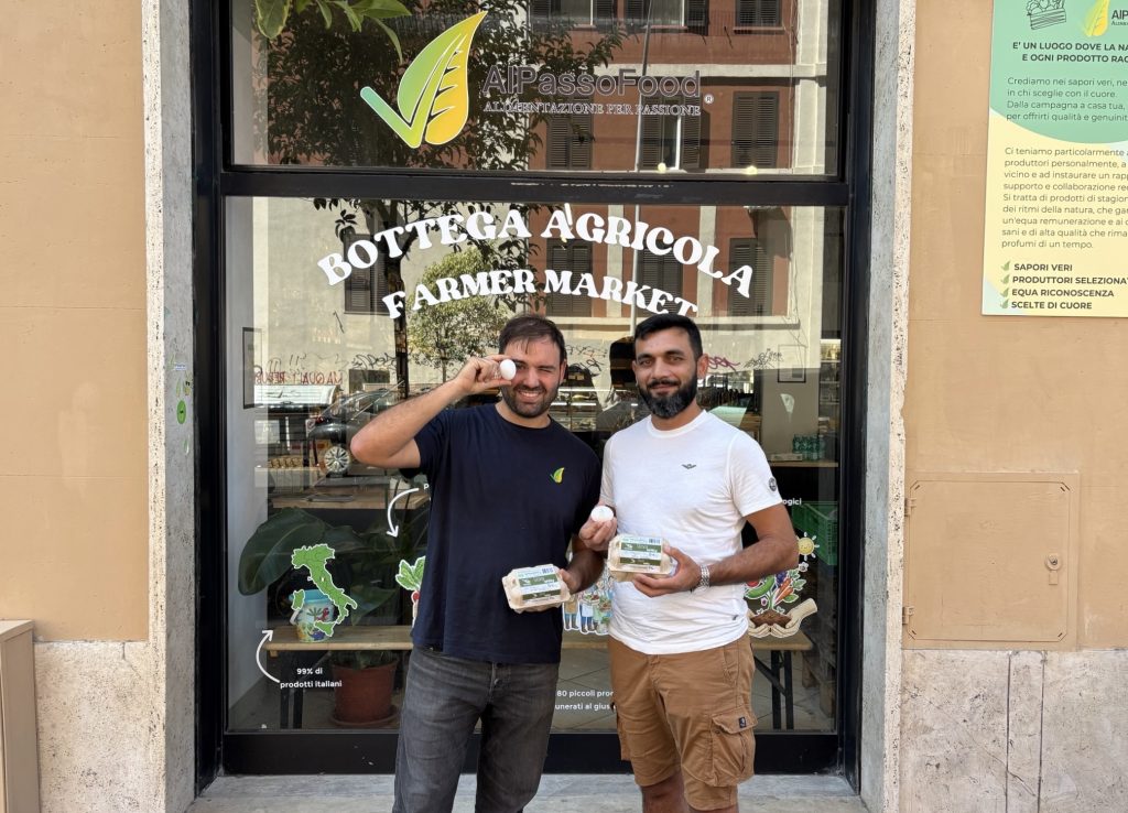 Mickey Taurino con Lorenzo di Alpassofood