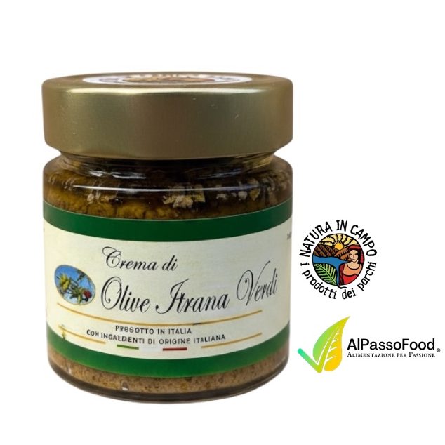 Crema di olive Itrana verdi