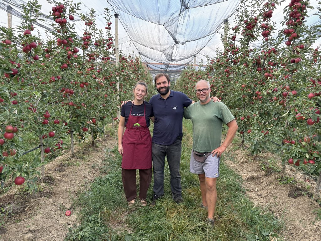 Lorenzo con Paola e Davide di Roncaglia