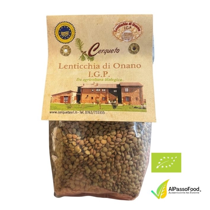Lenticchie di Onano IGP Biologiche