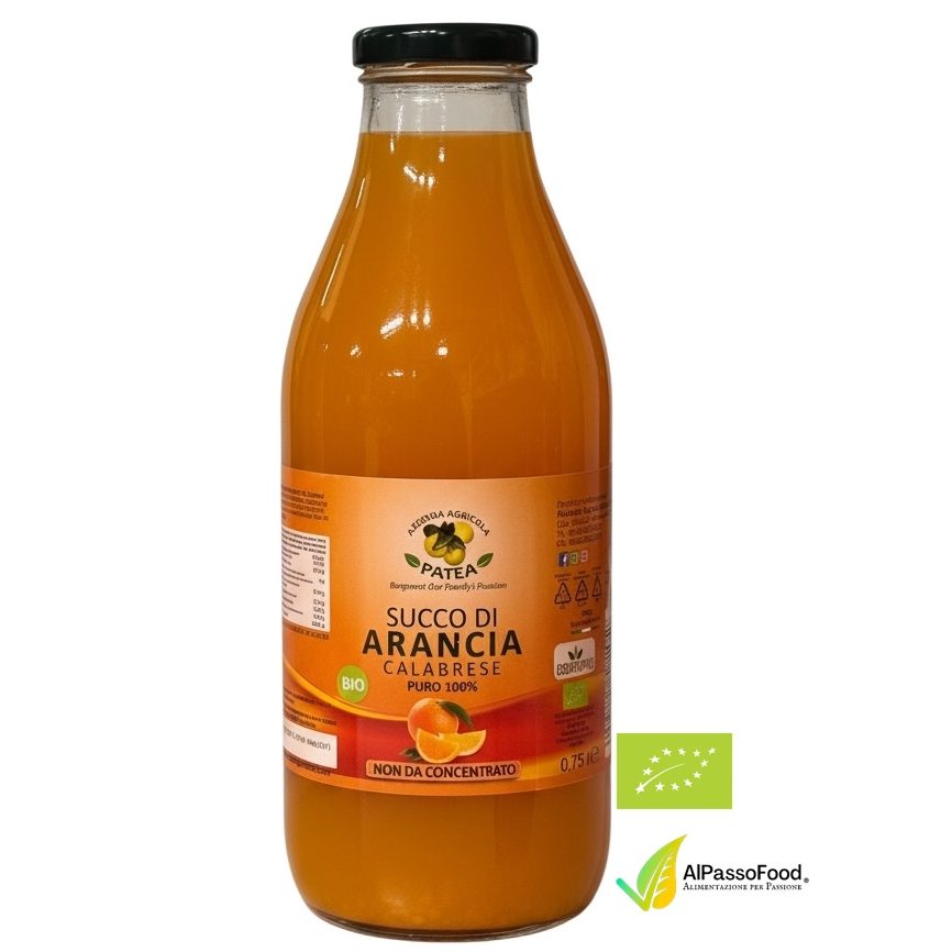 Succo d'Arancia 100% Calabrese Biologico
