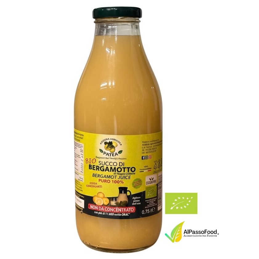 Succo di Bergamotto 100% Biologico 750ml